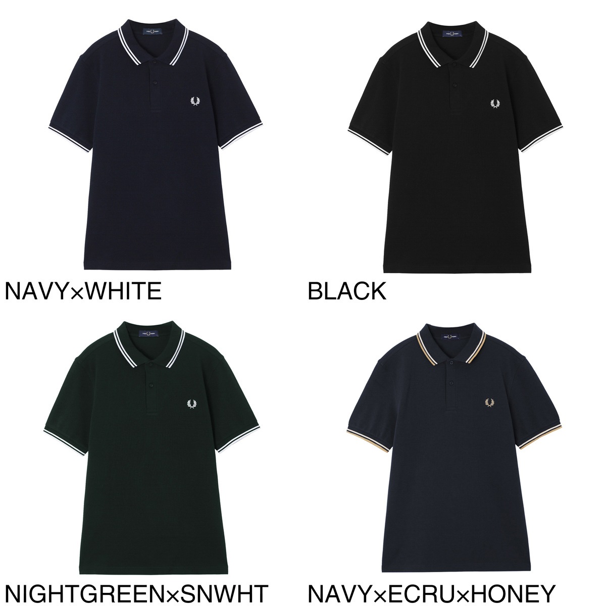 100：WHITE: ファッション 【美品】FRED PERRY ポロシャツ M M3600(Q27)