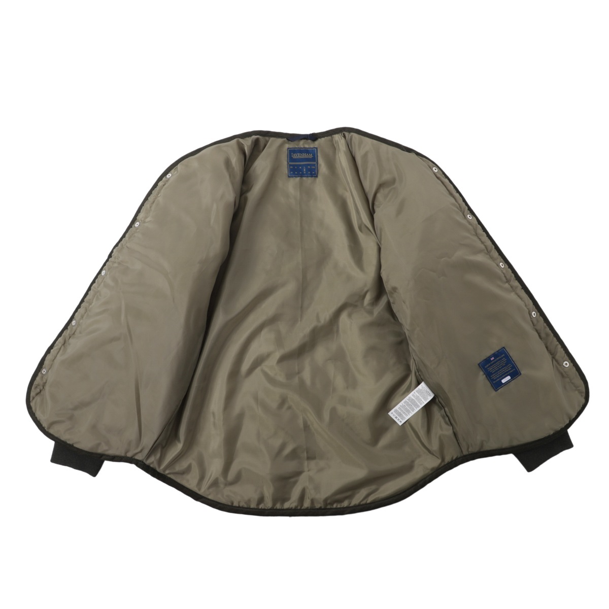 ジャケット L ラベンハム×LMNH Big Quilt Zipped Bomber Jacket Mens / ビッグ キルト ジップド