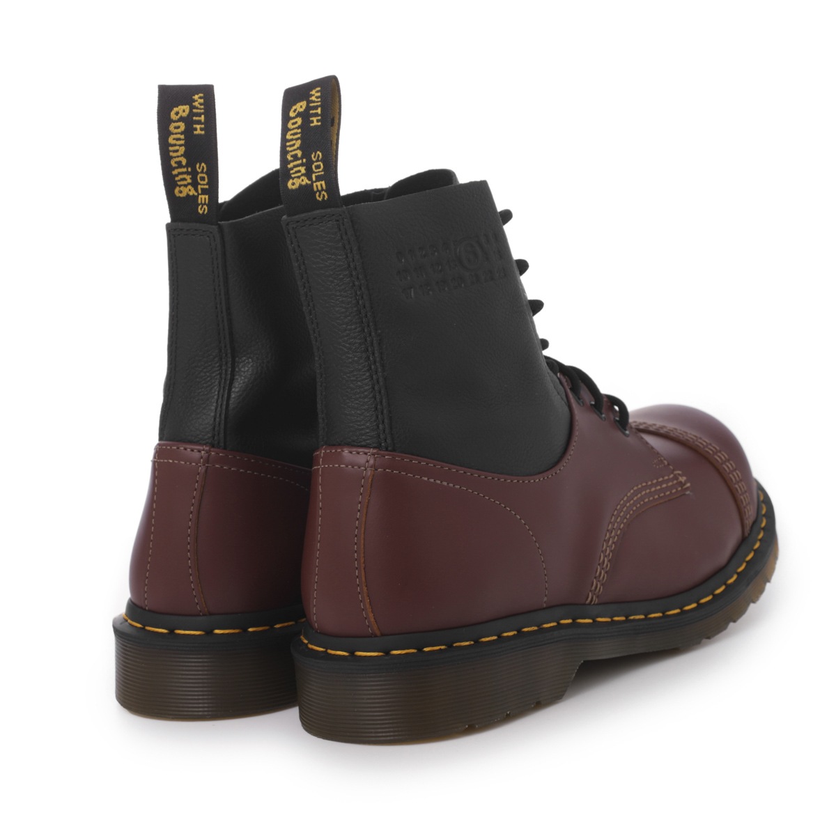 MM6 Maison Margiela エムエム 6 メゾンマルジェラ ブーツ/1460 - TWISTED AND REIMAGINED - STEEL TOE【大きいサイズあり】 メンズ