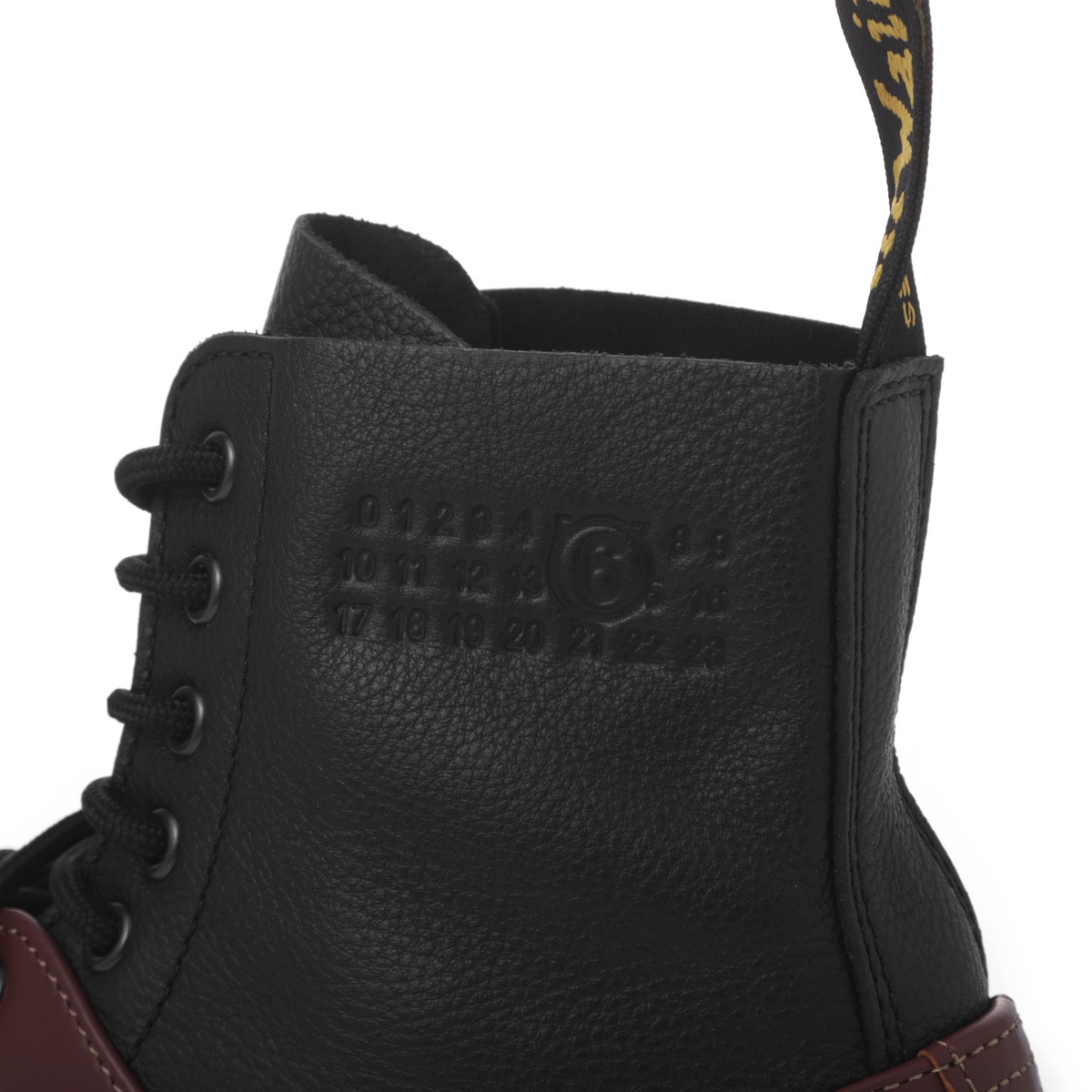 MM6 Maison Margiela エムエム 6 メゾンマルジェラ ブーツ/1460 - TWISTED AND REIMAGINED - STEEL TOE【大きいサイズあり】 メンズ