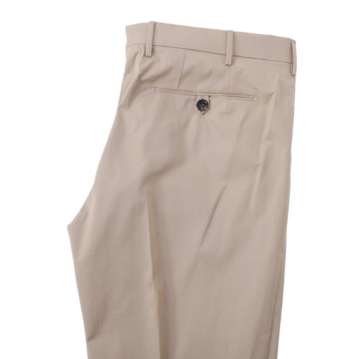 アウトレット】BERWICH ベルウィッチ ノープリーツスラックス/コットン