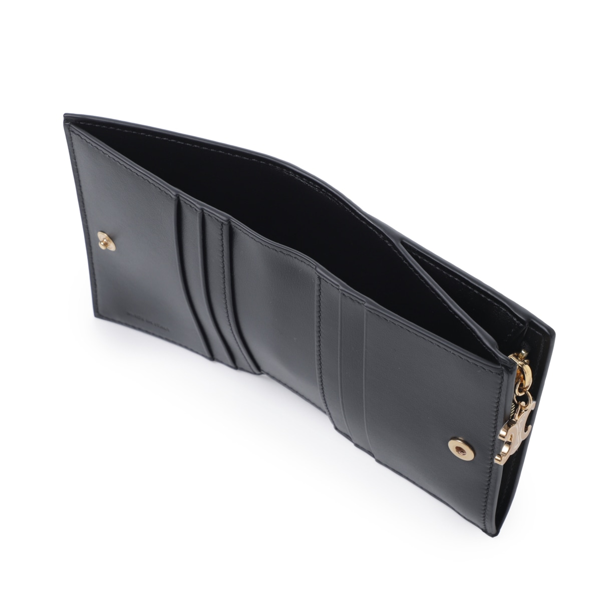 CELINE セリーヌ 2つ折り財布 小銭入れ付き/コンパクトウォレット