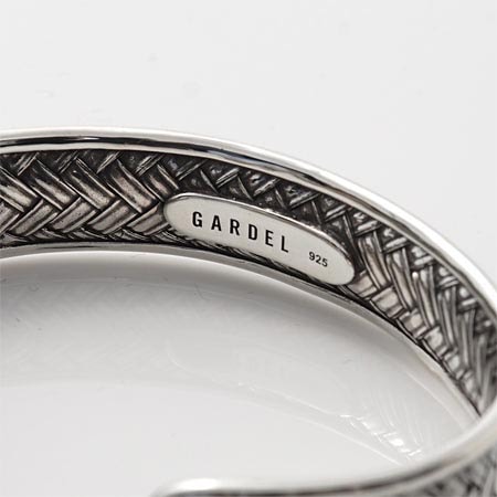 GARDELバングル(シルバー925) GARDEL ガーデル バングル/ブレスレット/WEAVING BRACELET【返品