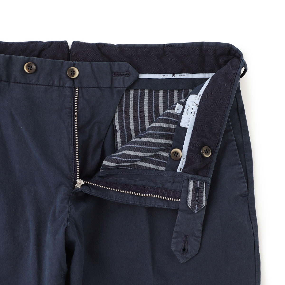【訳あり】【アウトレット】 PT TORINO ピーティートリノ ノープリーツ スラックス/BUSINESS SLIM FIT【返品交換不可】 メンズ
