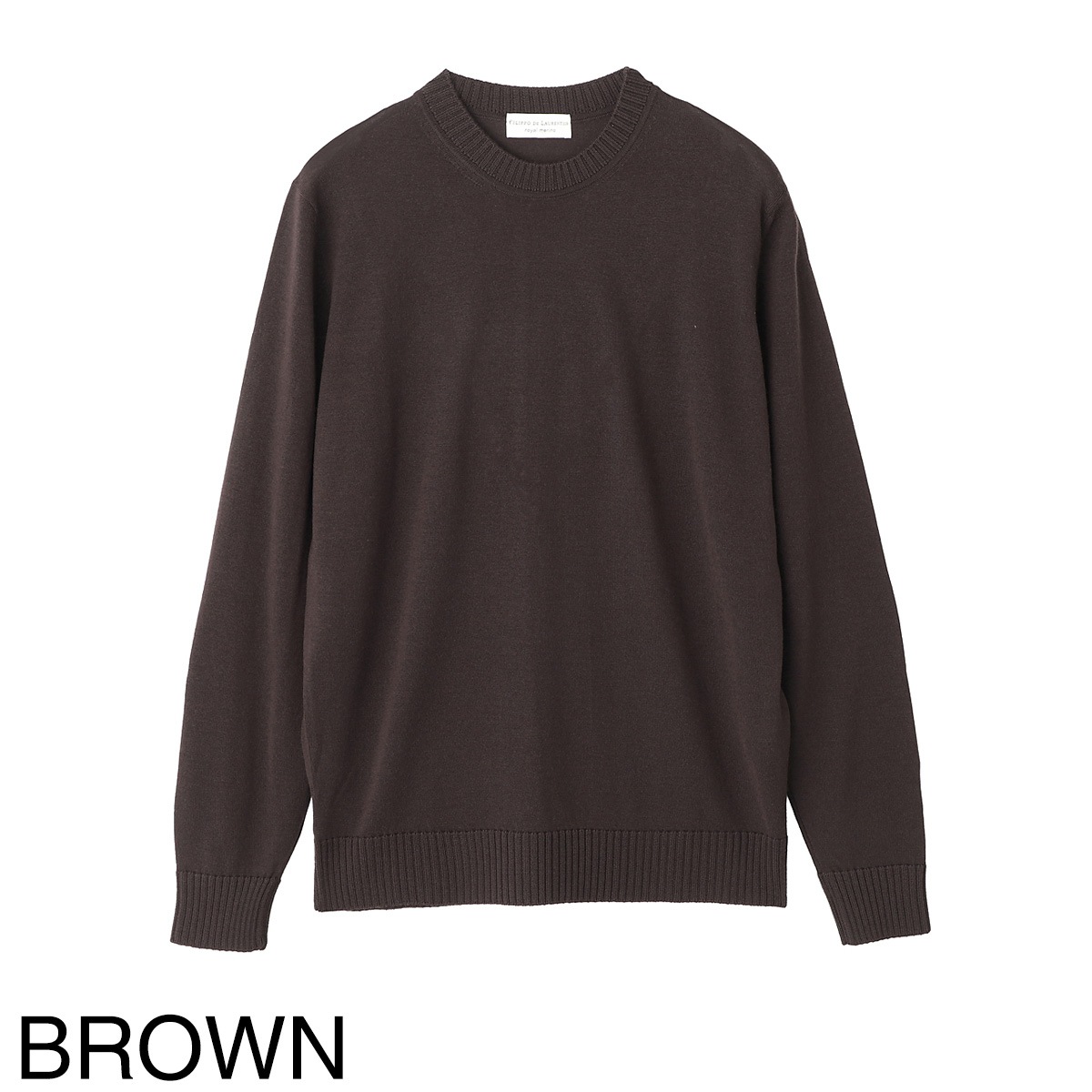FILIPPO DE LAURENTIIS フィリッポ デ ローレンティス クルーネック