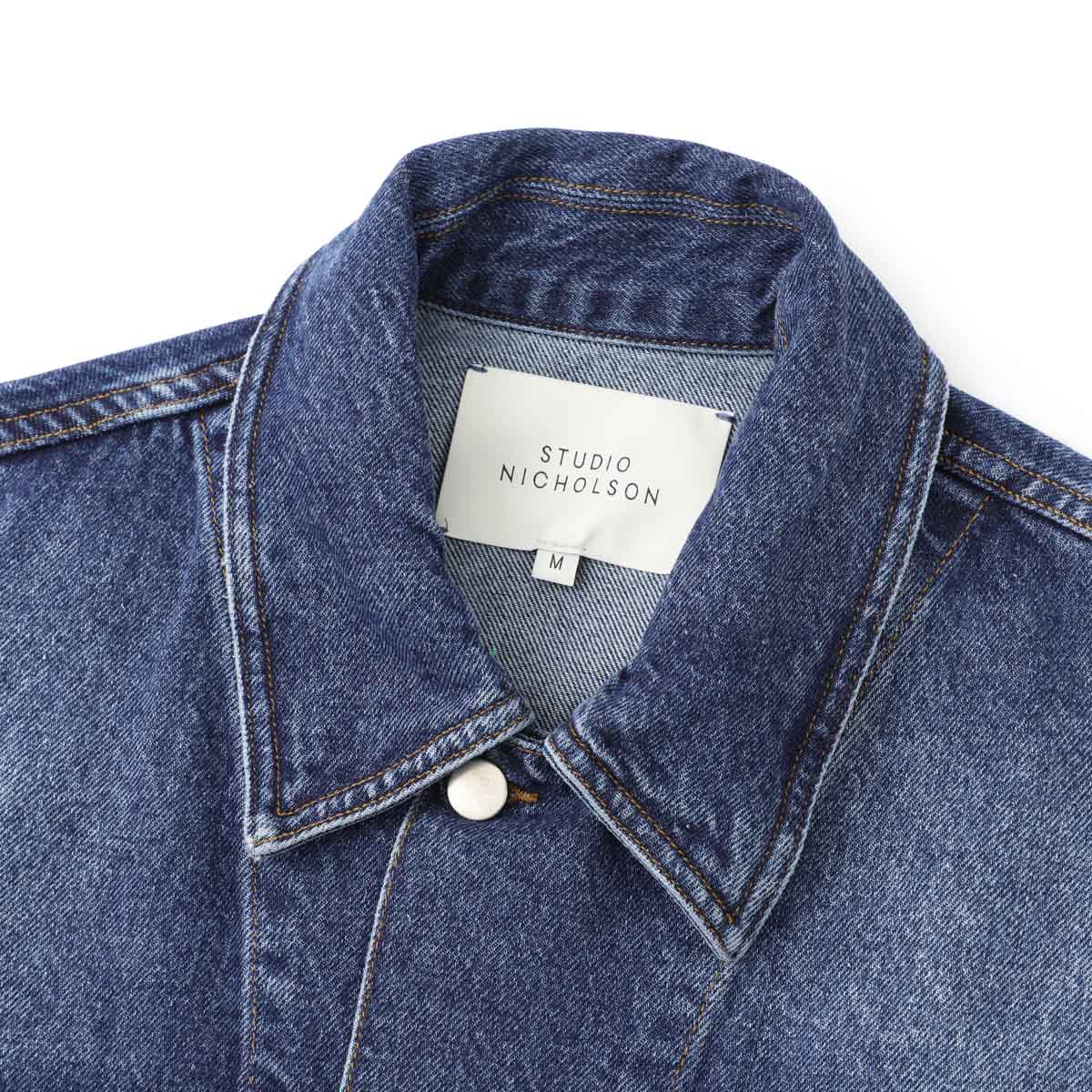 STUDIO NICHOLSON スタジオ ニコルソン デニムジャケット/STEIN ITALIAN DENIM JACKET メンズ