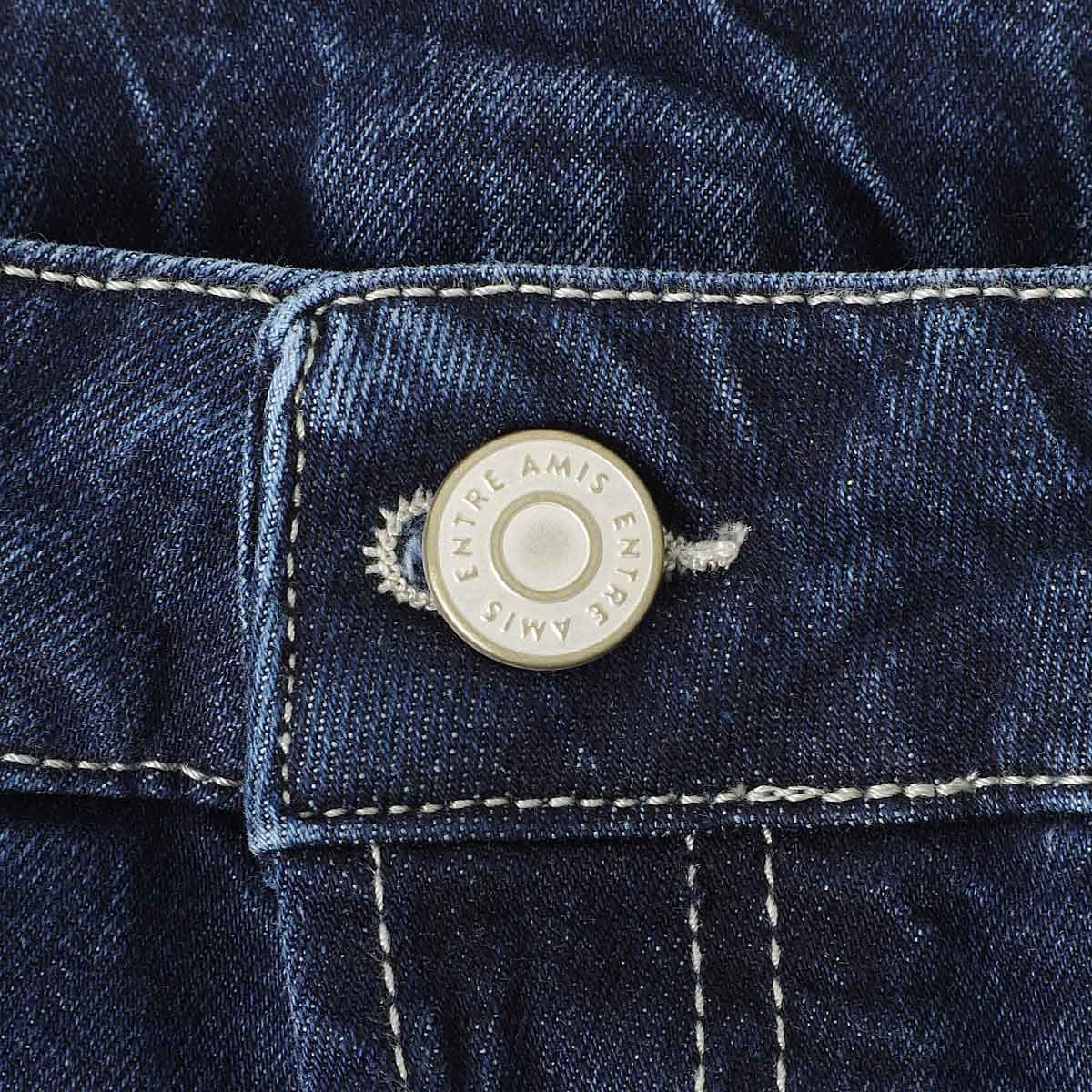 entre amis アントレアミ ボタンフライジーンズ/5 TK DENIM CORTO【大きいサイズあり】 メンズ