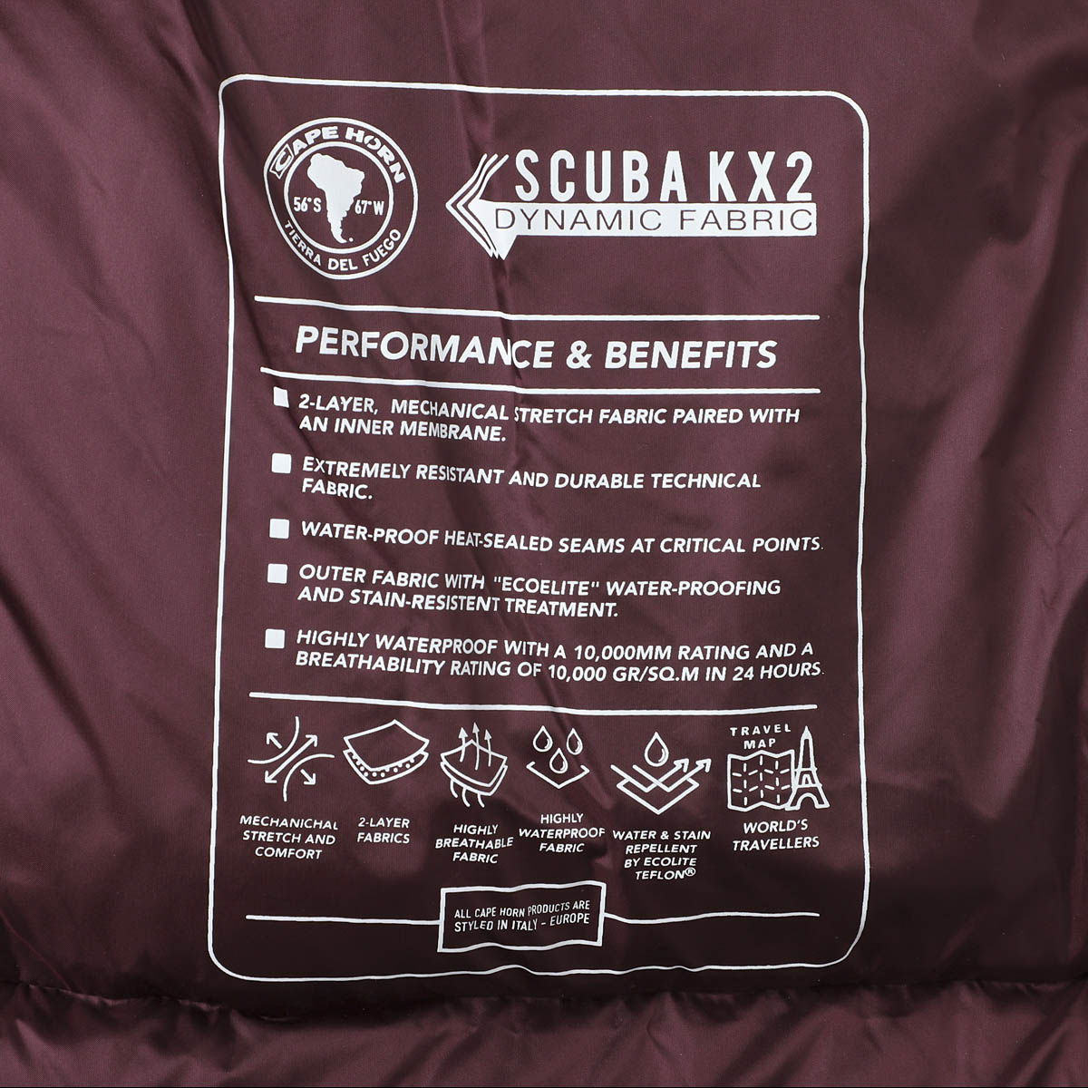 CAPE HORN ケープホーン ダウンコート/CANDELARIA【大きいサイズあり】 レディース