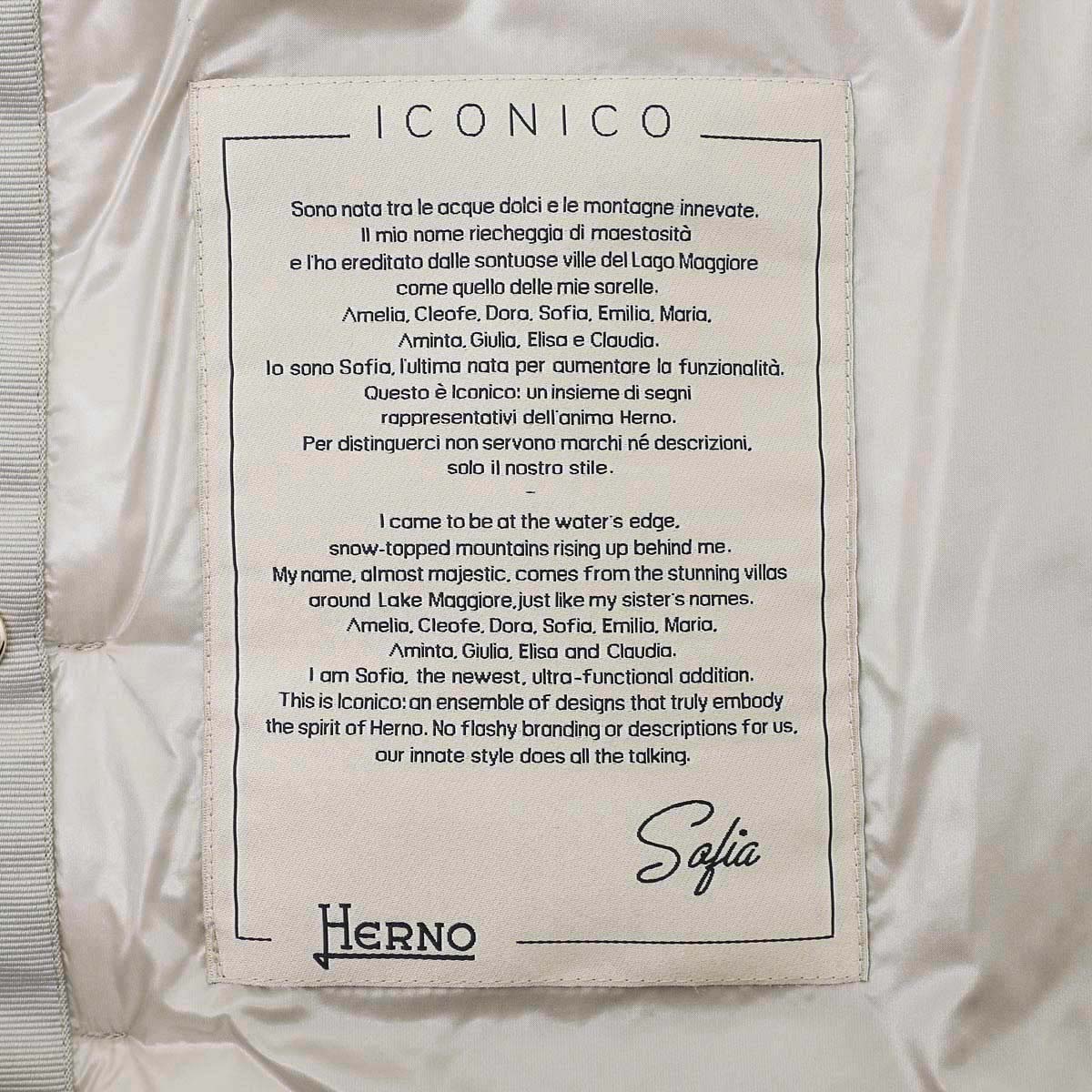 HERNO ヘルノ ダウンジャケット/HERNO ICONICO SOFIA【大きいサイズあり】 レディース