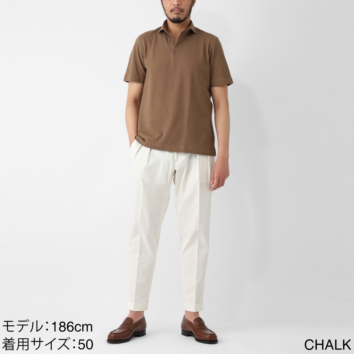 アウトレット】BERWICH ベルウィッチ ツープリーツ スラックス