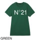 『ネコポス対応(1点まで)』N°21 ヌメロヴェントゥーノ クルーネックTシャツ/KIDS キッズ ガールズ/ロゴTシャツ レディース