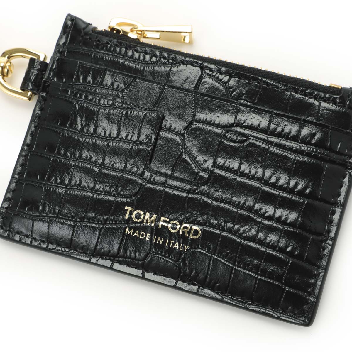 トムフォード カードケース ストラップ付 付属品あり 送料込 TOM FORD トムフォード カードケース ストラップ付き メンズ