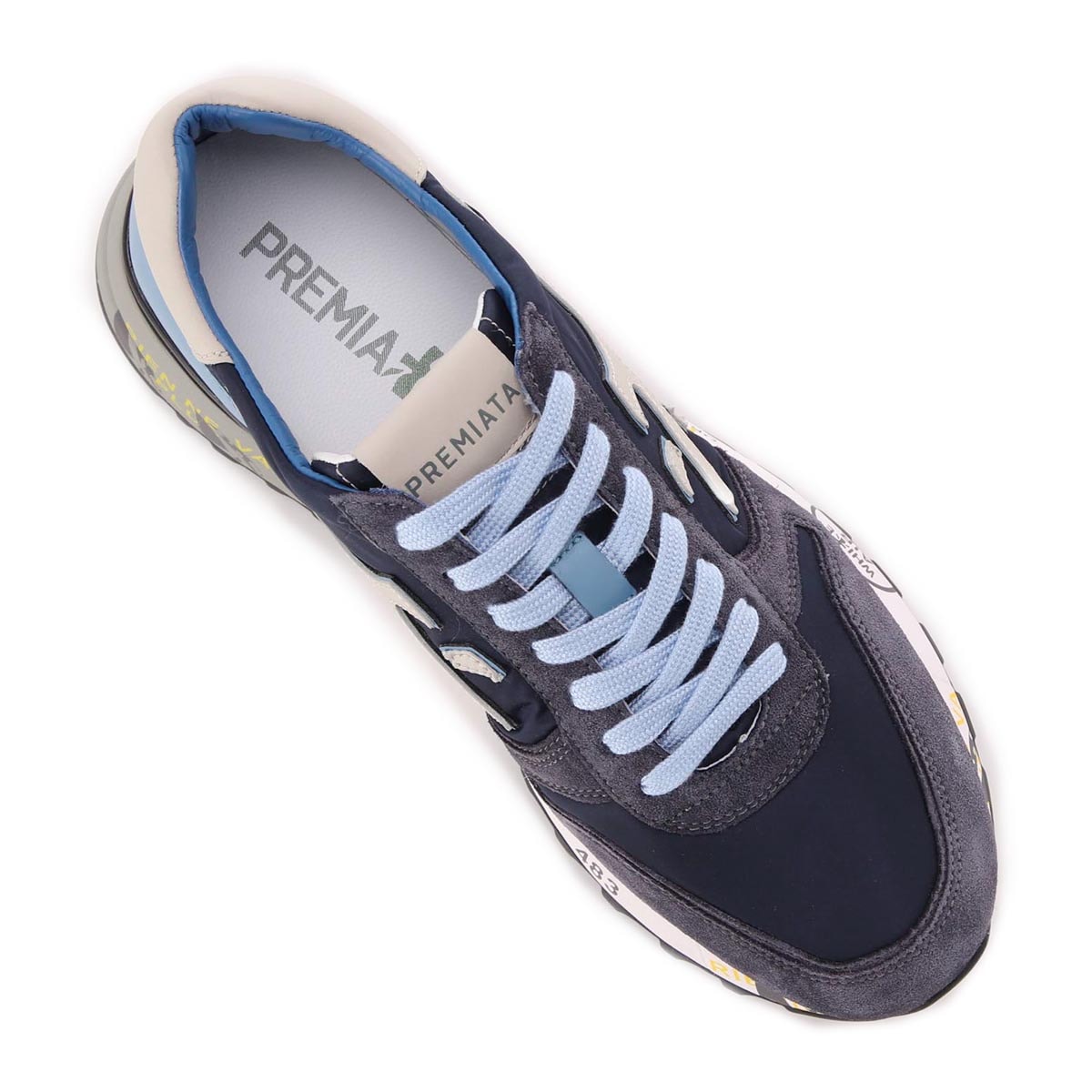 【783】✨美品✨PREMIATA スニーカー　ブルー　42 783】✨美品✨PREMIATA スニーカー ブルー 42 靴