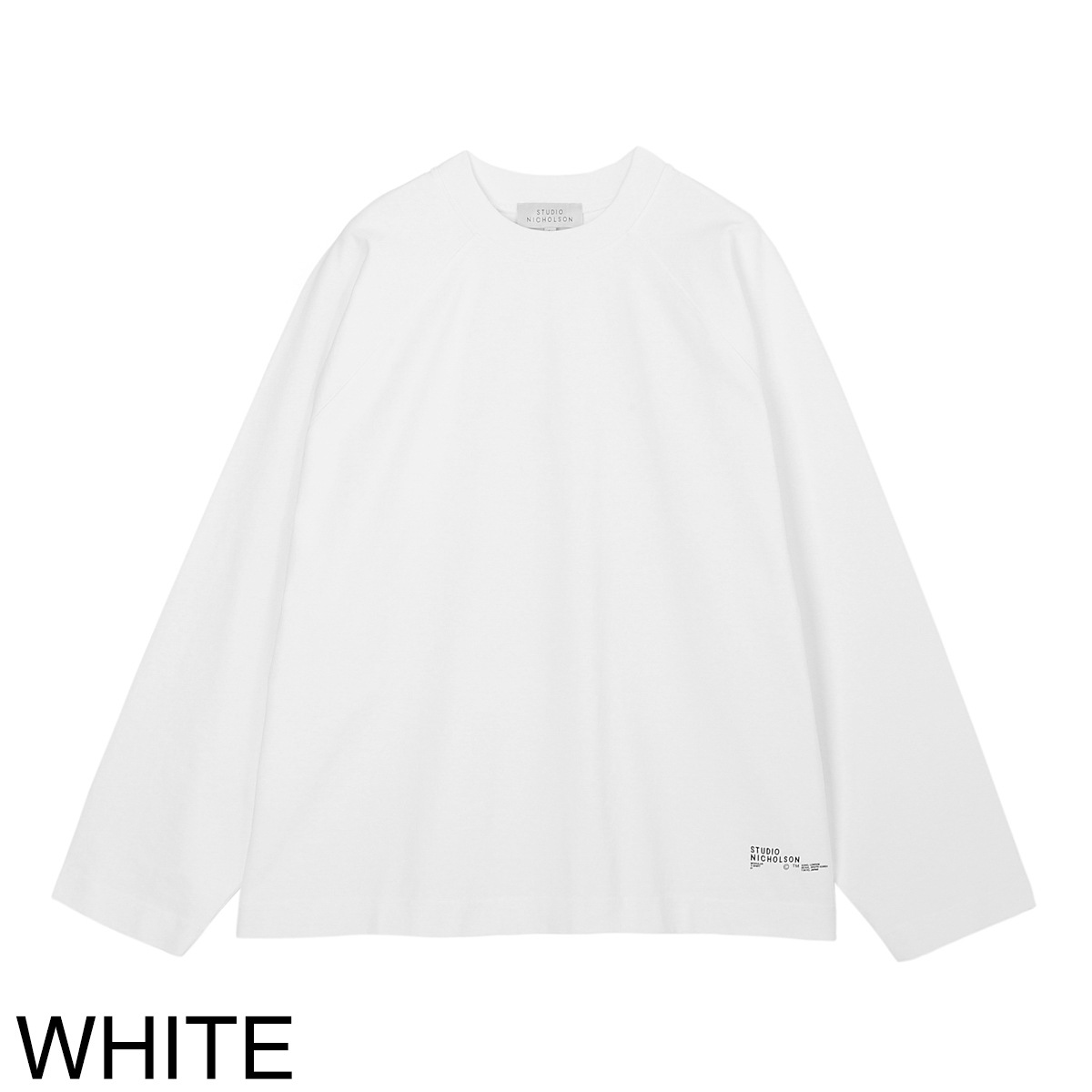 STUDIO NICHOLSON スタジオ ニコルソン クルーネック 長袖T