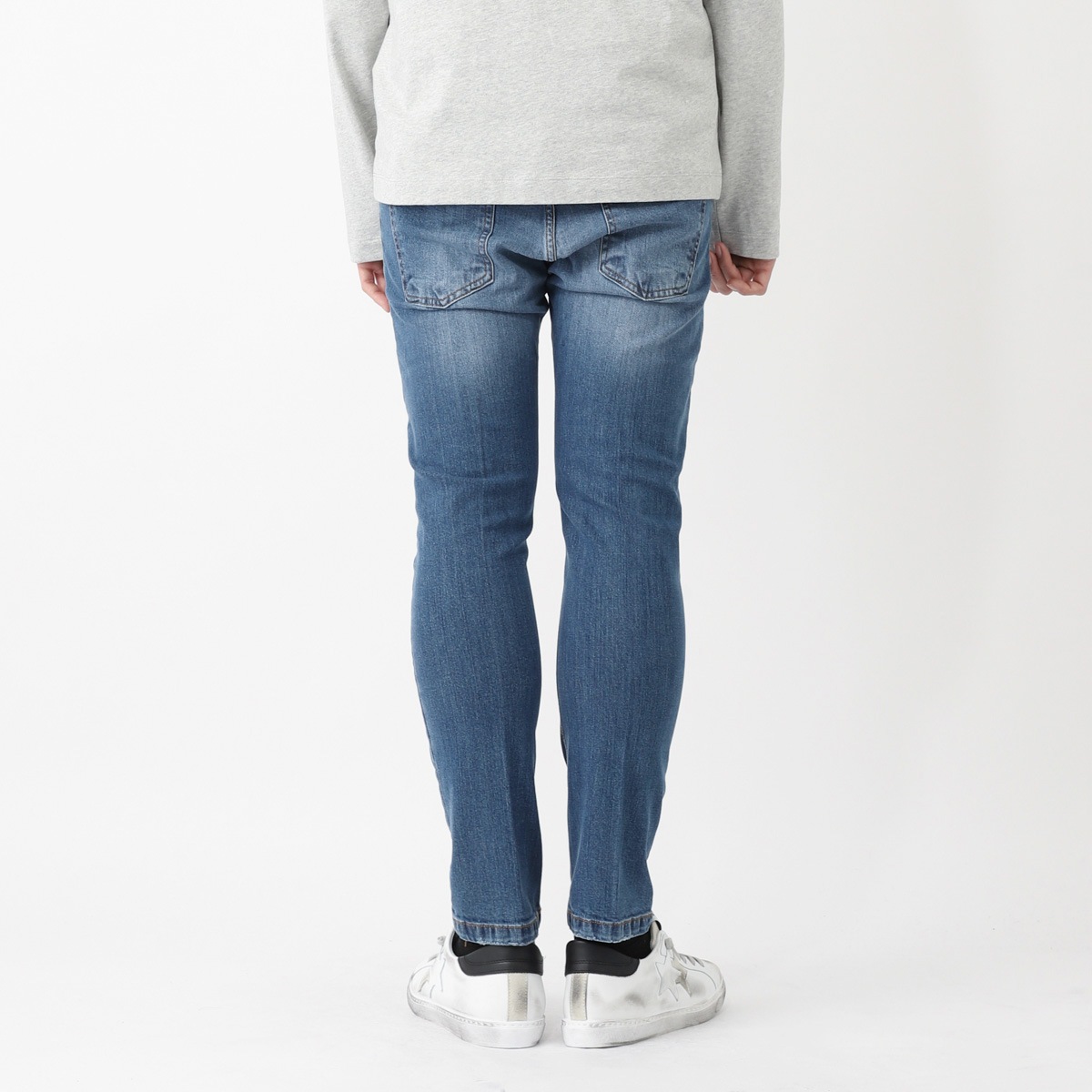 entre amis アントレアミ ボタンフライジーンズ/5 TK DENIM CORTO