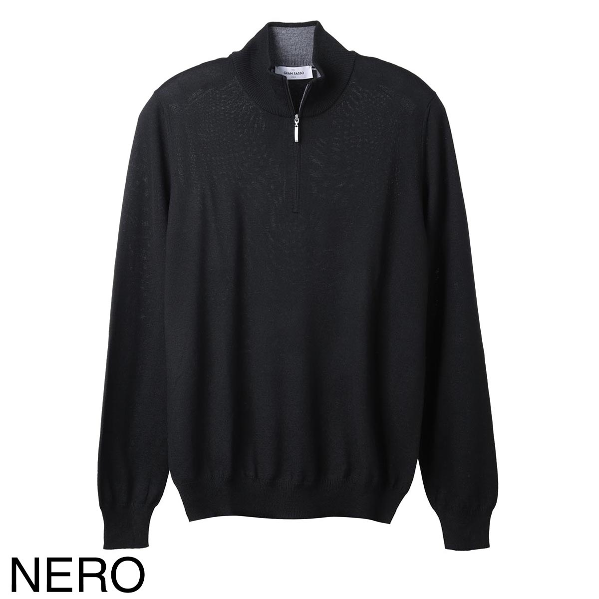 Gran Sasso グランサッソ ハーフジップニット【大きいサイズあり