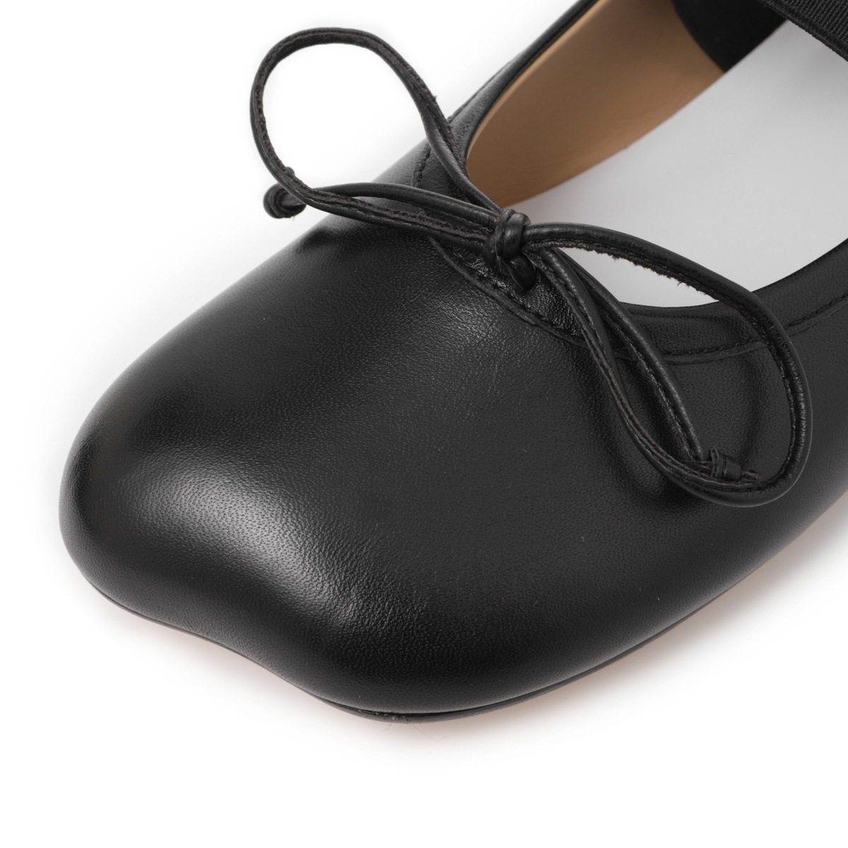 Maison Margiela MM6 バレエシューズ サイズ37 黒 アウトレット】【ラスト1点】MM6 Maison Margiela エムエム 6