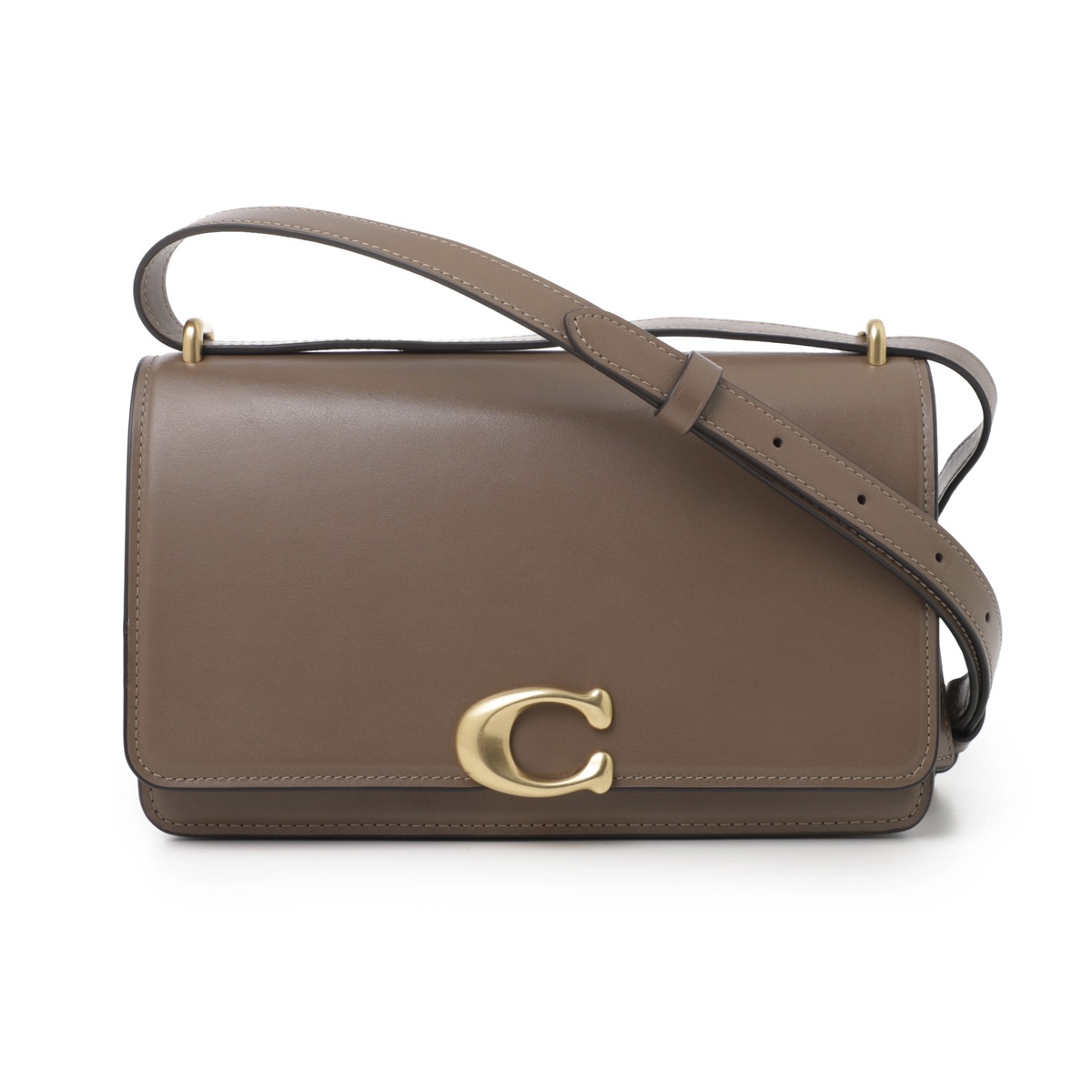 Coach ボディバッグ ブラウン/ブルー COACH 70796 BLEECKER LEATHER COLORBLOCK CONVERTIBLE SLING