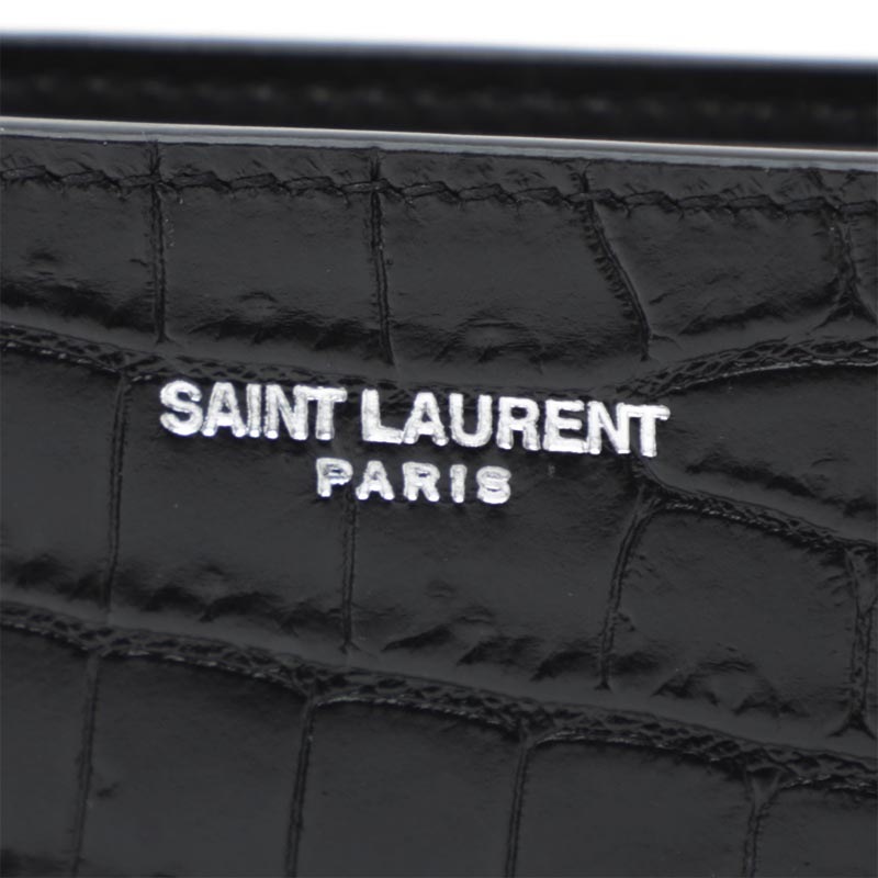 アウトレット】SAINT LAURENT サンローラン 2つ折り財布 メンズ