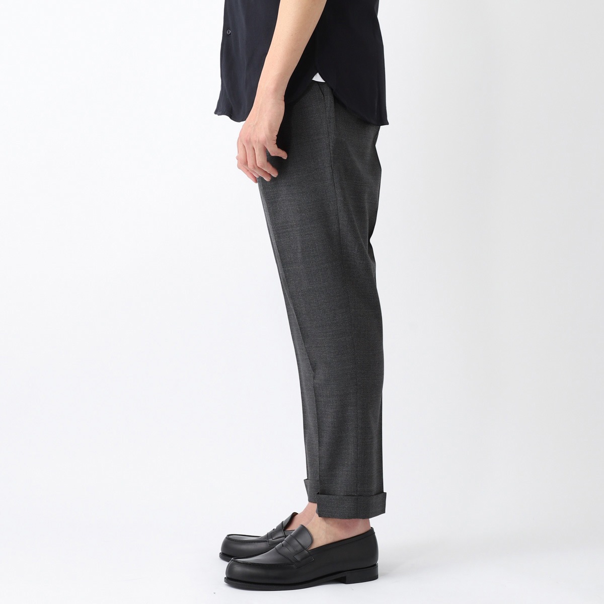 BERWICH ベルウィッチ ツープリーツ スラックス/ウールパンツ/TROPICAL