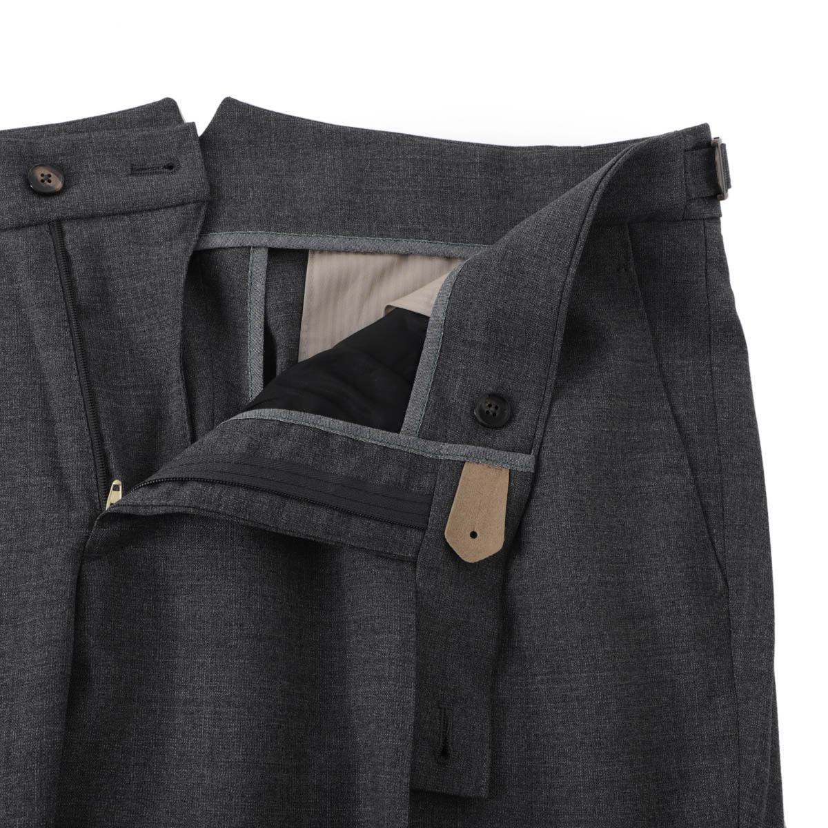 BERWICH ベルウィッチ ツープリーツ スラックス/ウールパンツ/TROPICAL NATURAL STRETCH メンズ