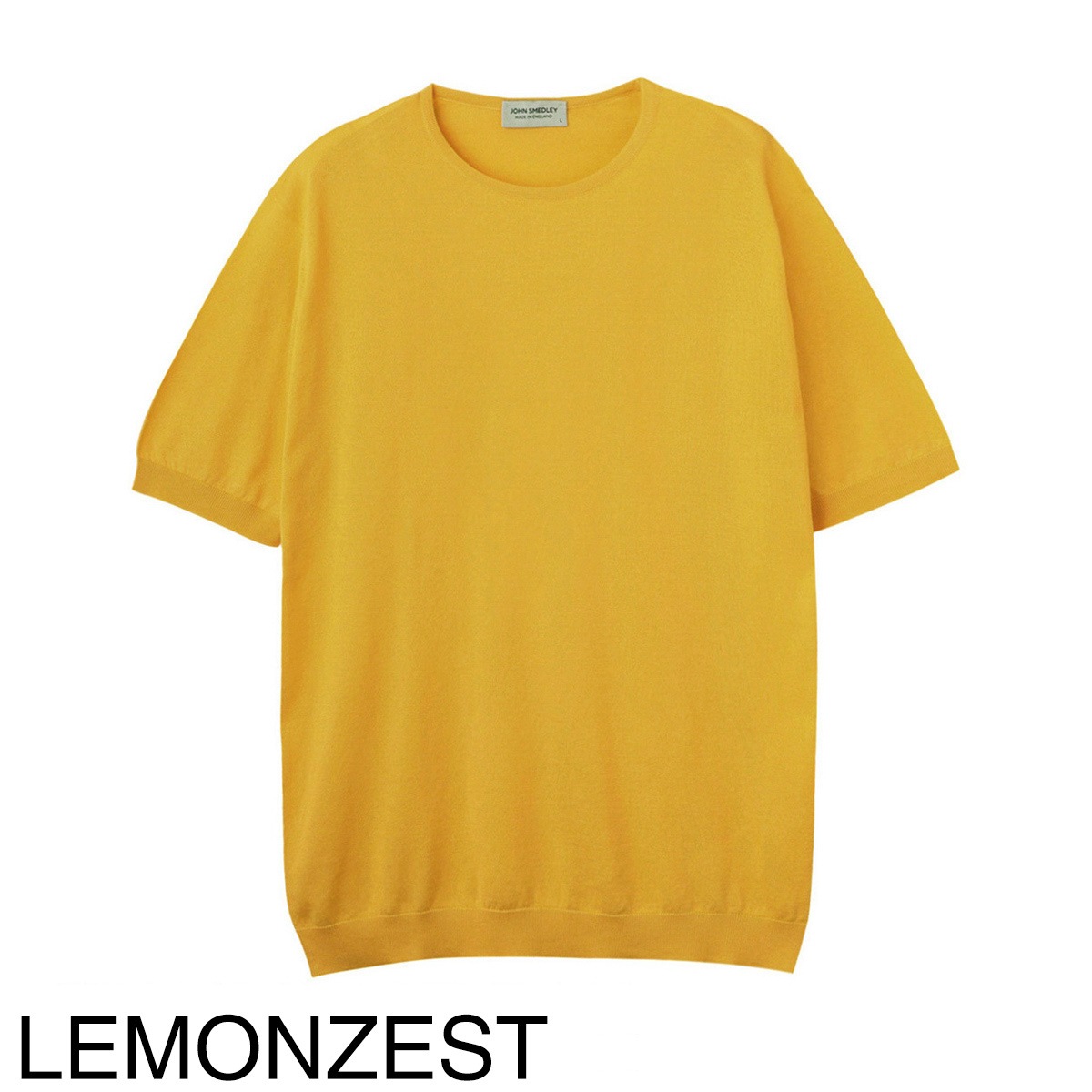 JOHN SMEDLEY ポロシャツ　シーアイランドコットン　黄色　イエロー　M JOHN SMEDLEY｜ジョンスメドレー日本公式