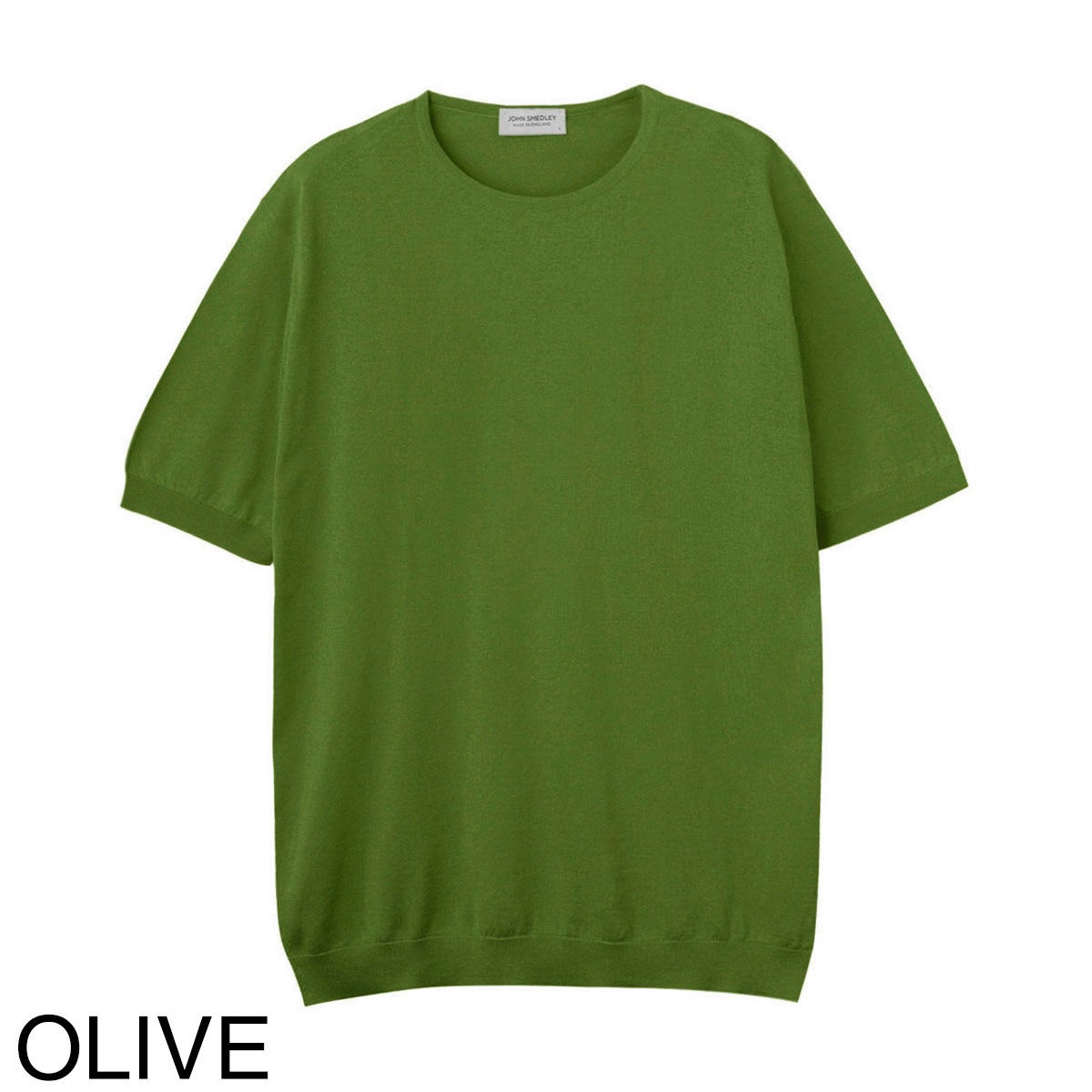 ジョンスメドレー BELDEN シーアイランドコットン 30G ニットTシャツ JOHN SMEDLEY ジョンスメドレー クルーネック半袖ニット/BELDEN