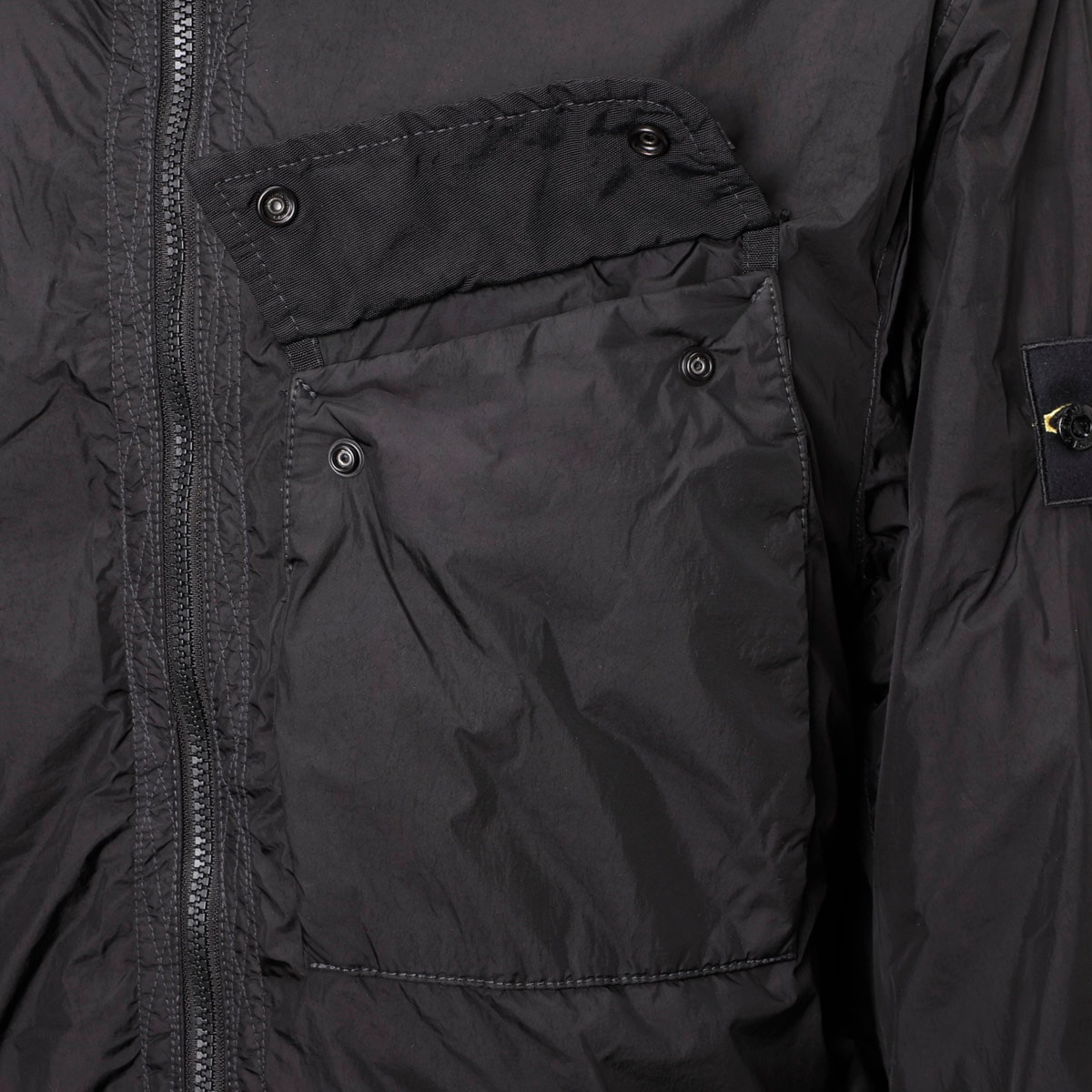 STONE ISLAND ストーンアイランド フード付き 中綿入りブルゾン/40723
