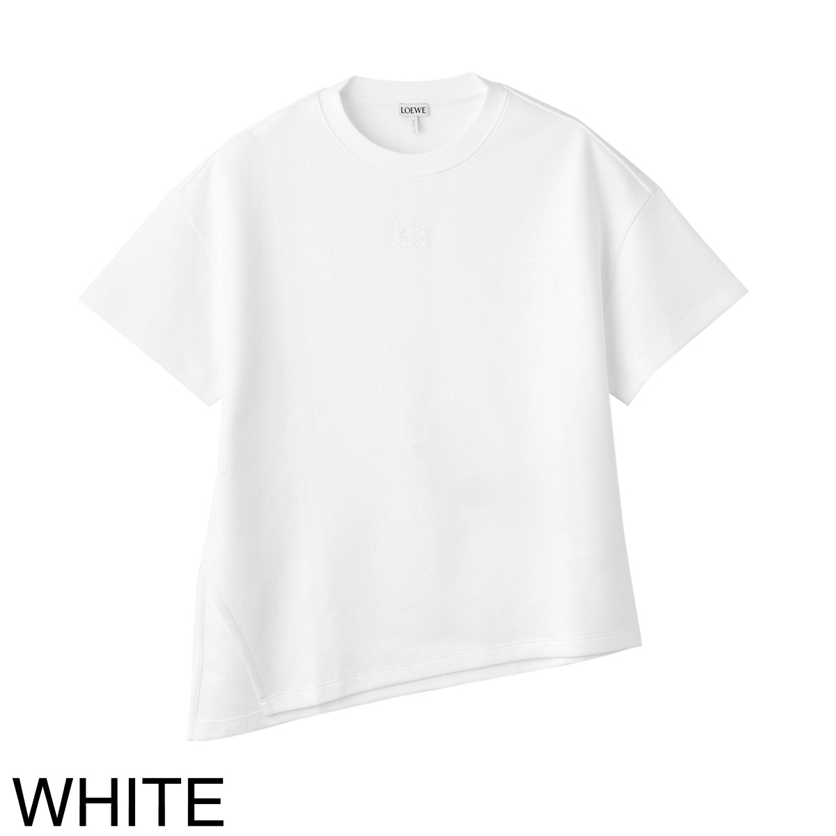 LOEWE ロエベ クルーネックTシャツ/ASYMMETRIC T-SHIRT LOEWE ロエベ クルーネックTシャツ/ASYMMETRIC T-SHIRT