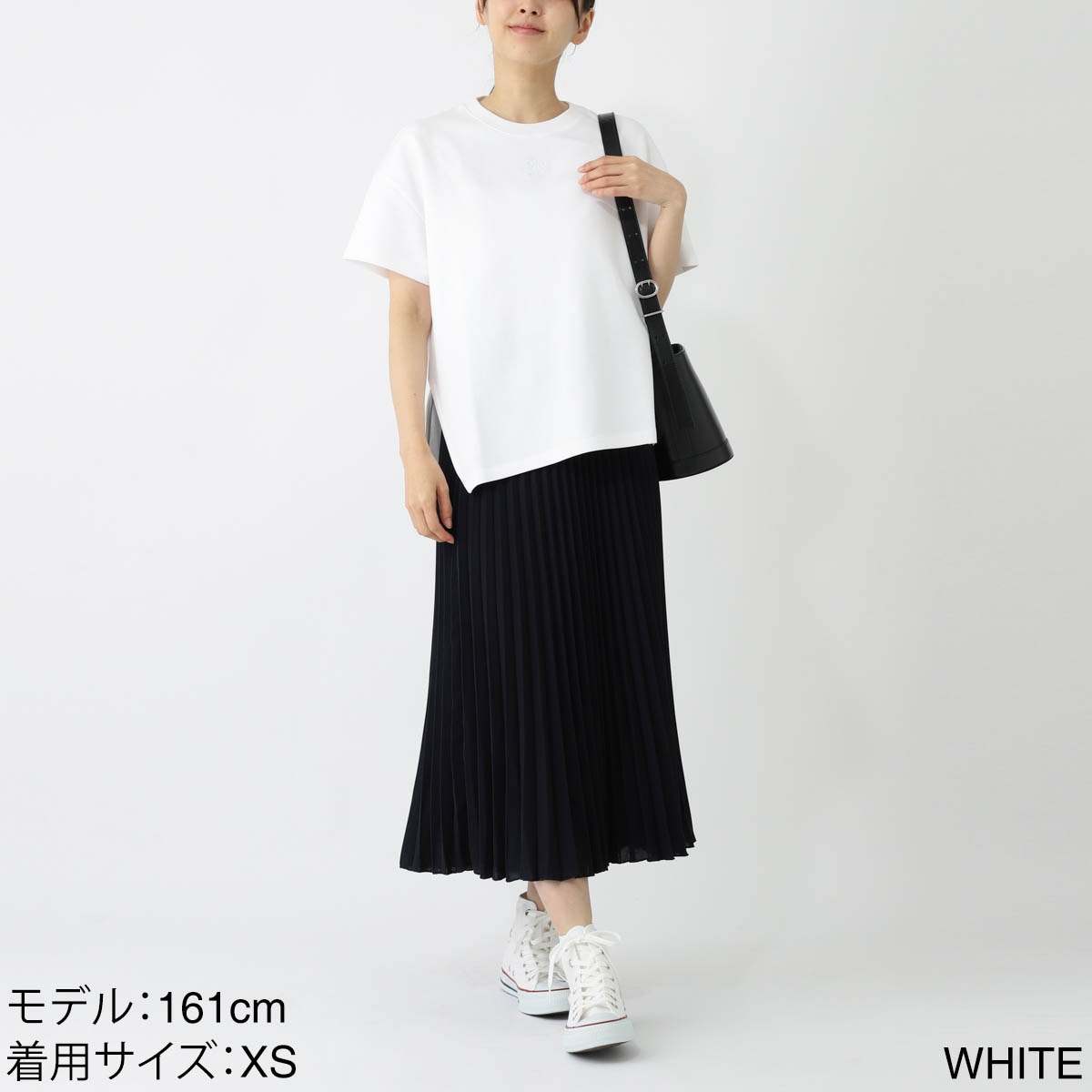LOEWE ロエベ クルーネックTシャツ/ASYMMETRIC T-SHIRT レディース