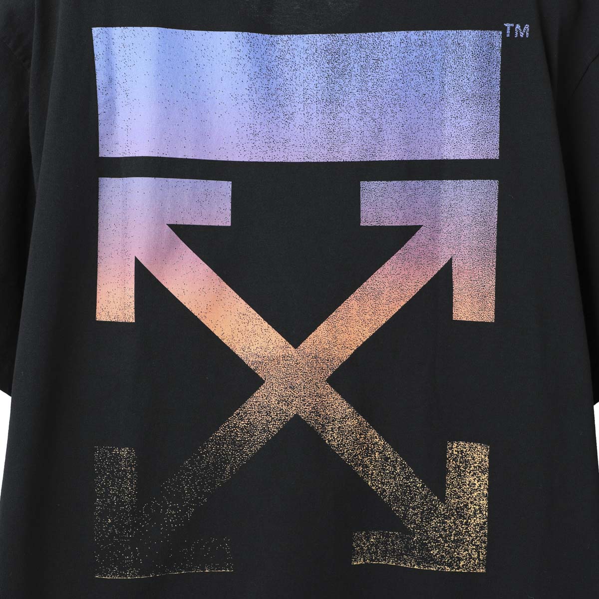 Tシャツ【OFF-WHITE】関税込送料無料 クルーネック 単色 柄入り アウトレット】【ラスト1点】Off-White オフホワイト クルー