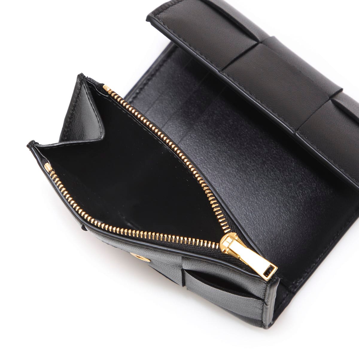 BOTTEGA VENETA ボッテガヴェネタ 3つ折り財布 小銭入れ付き/NAPPA