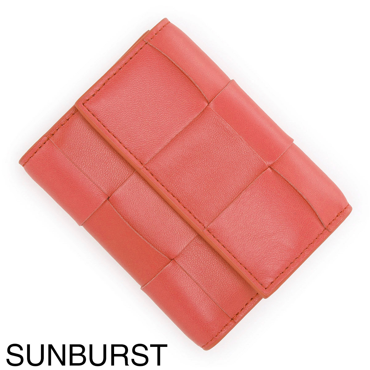 BOTTEGA VENETA ボッテガヴェネタ 3つ折り財布 小銭入れ付き/NAPPA