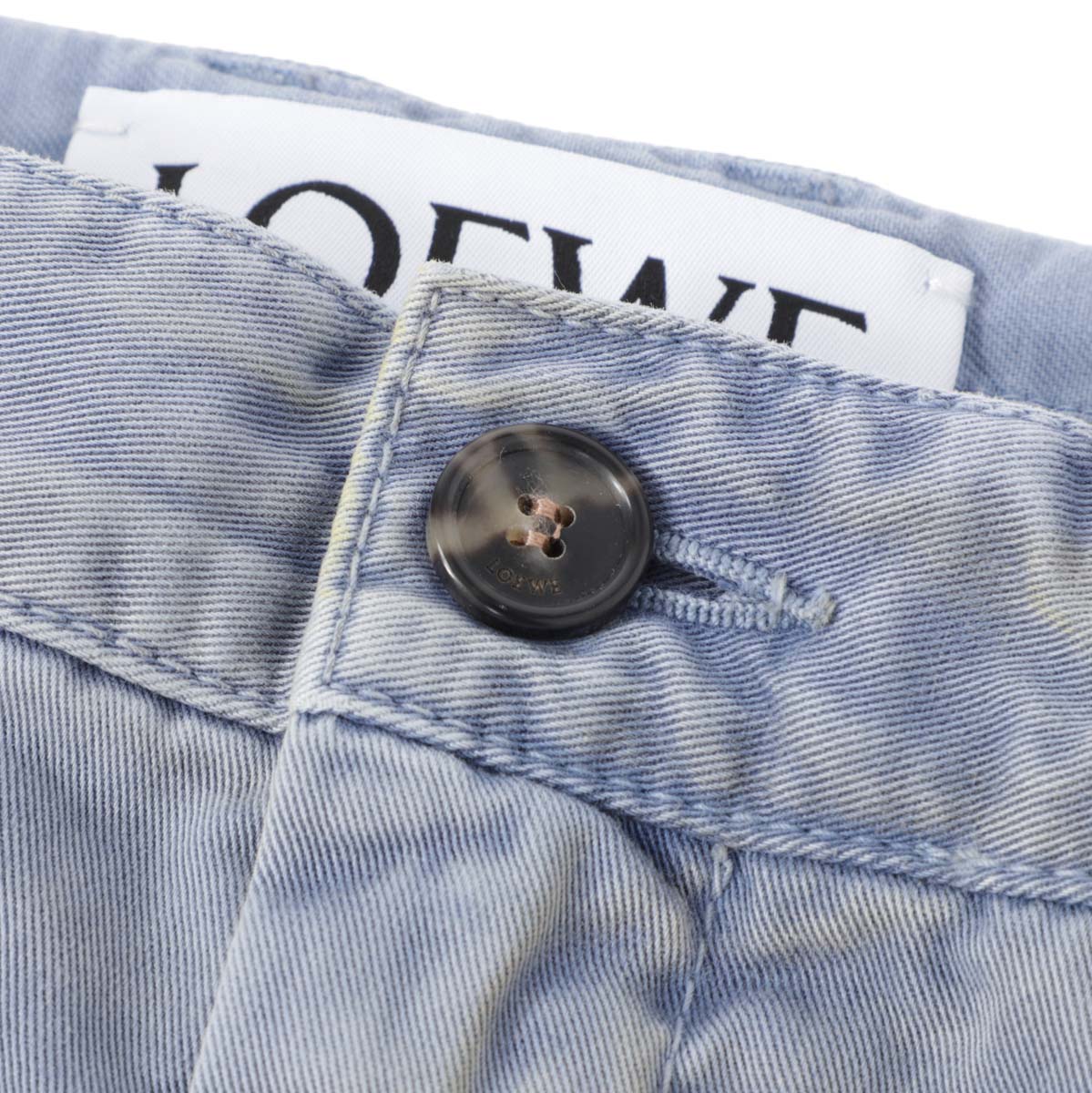 LOEWE ロエベ コットンパンツ/トラウザーズ/LOW CROTCH TROUSERS