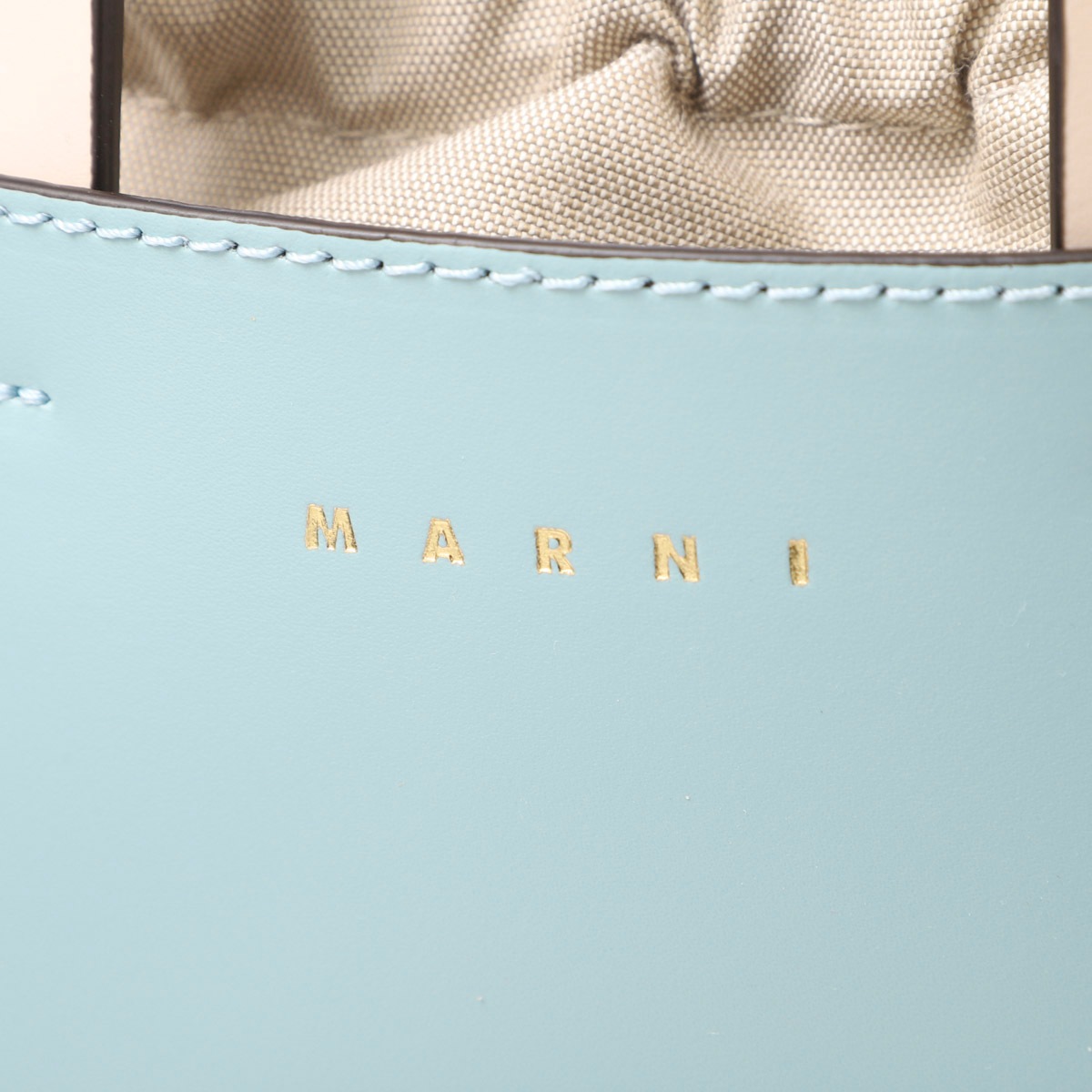 【新品未使用】MARNI Museo ミニバッグ マルニ トート ブルー MARNI マルニ トートバッグ MUSEO MINI ミュゼオ ミニ