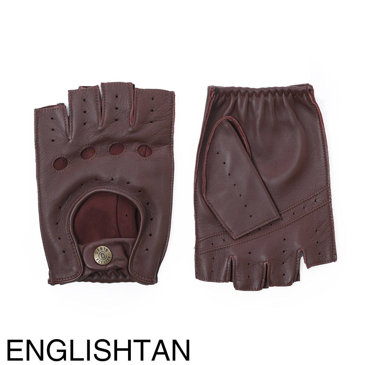 DENTS デンツ フィンガーレス グローブ/手袋/SNETTERTON HAIRSHEEP メンズ