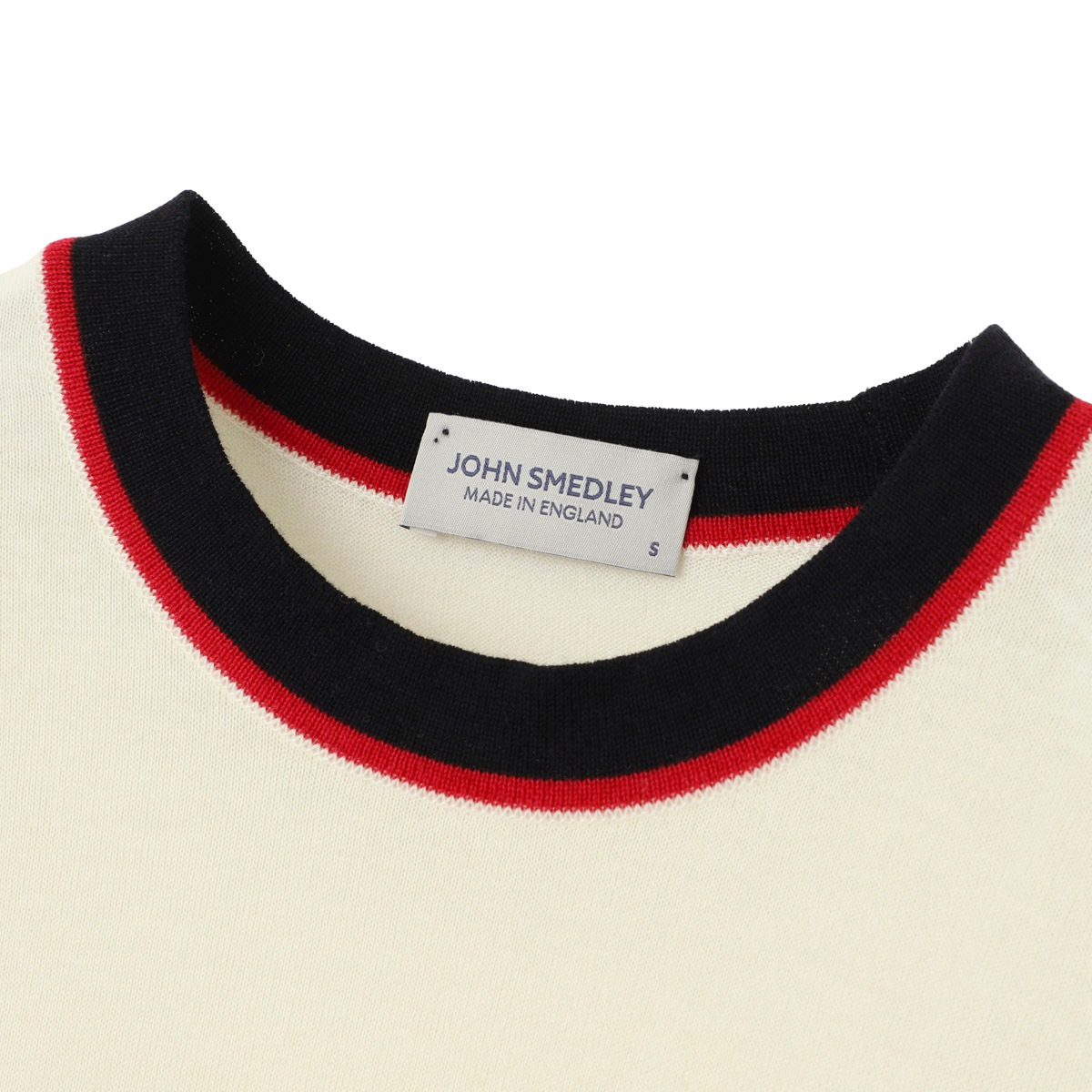 アウトレット】JOHN SMEDLEY ジョンスメドレー クルーネック半袖ニット 