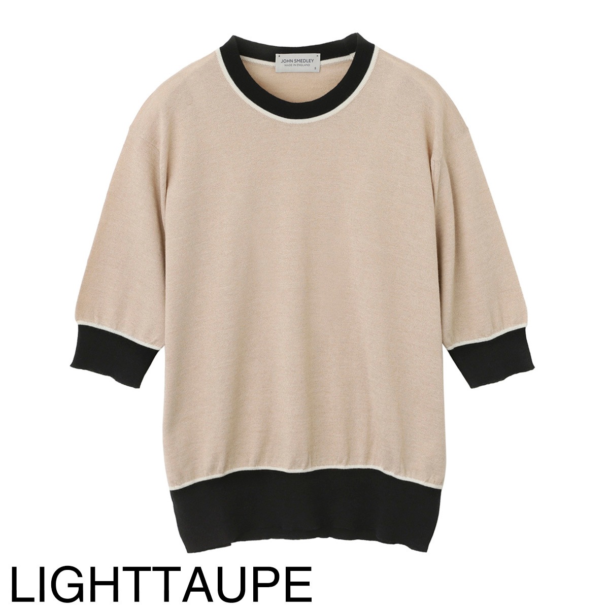 アウトレット】JOHN SMEDLEY ジョンスメドレー クルーネック半袖ニット