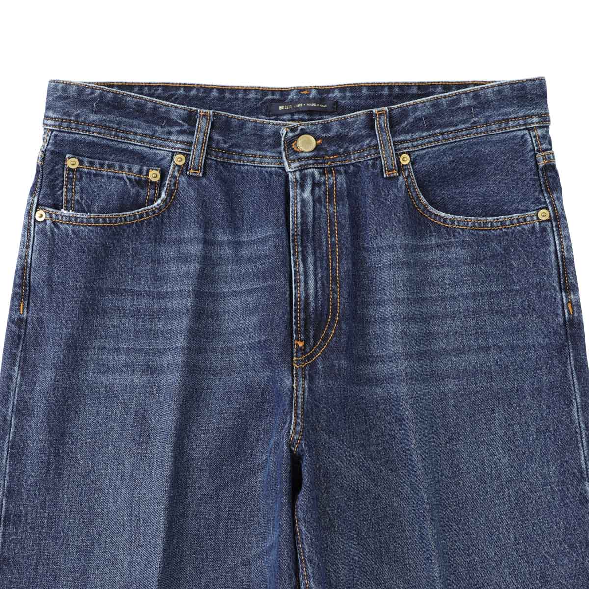 BRIGLIA 1949 ブリリア ジップフライジーンズ/DNM DENNIS EASY FIT