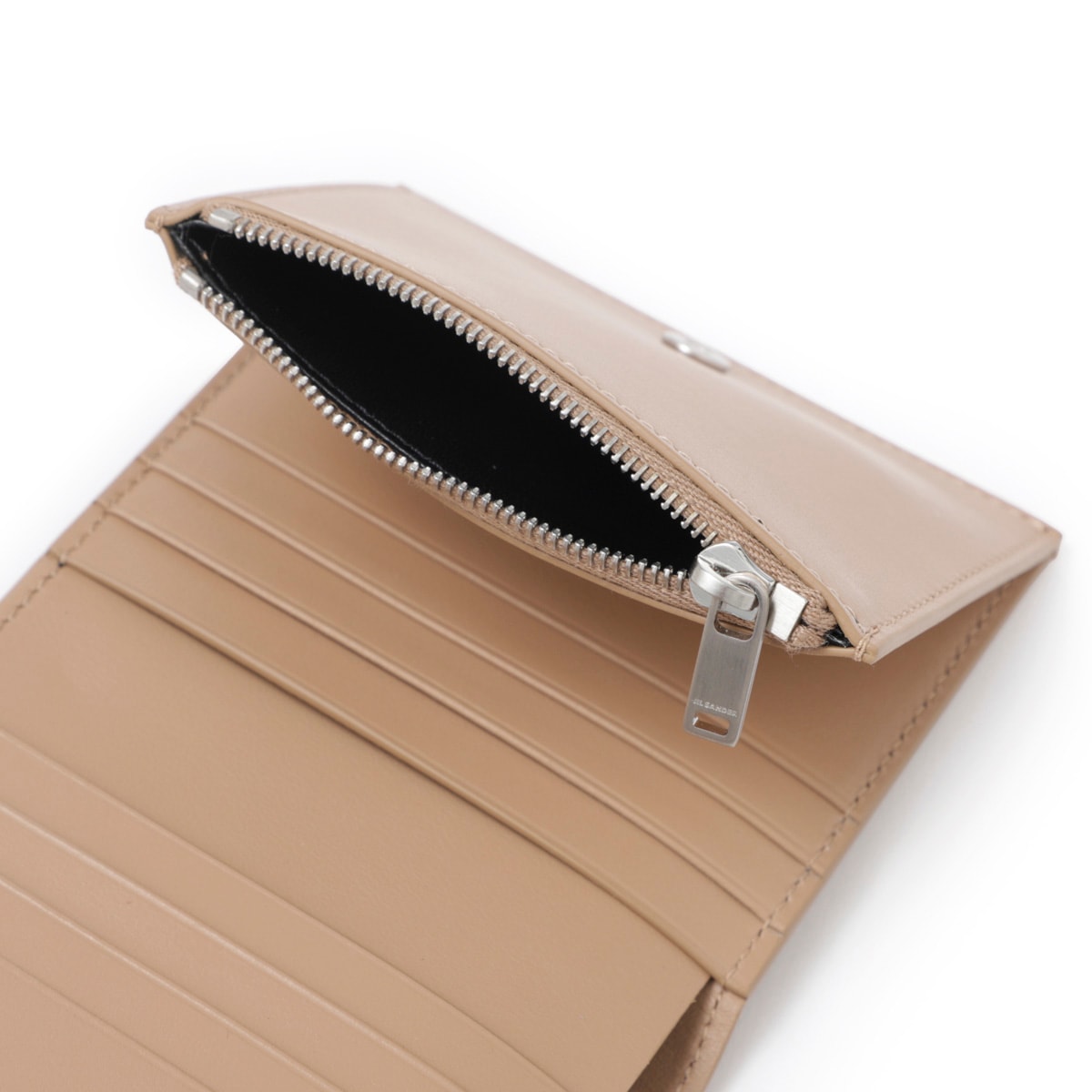 【アウトレット】JIL SANDER ジルサンダー 3つ折り財布 小銭入れ付き/コンパクトウォレット/TRI COMPARTMENT WALLET メンズ