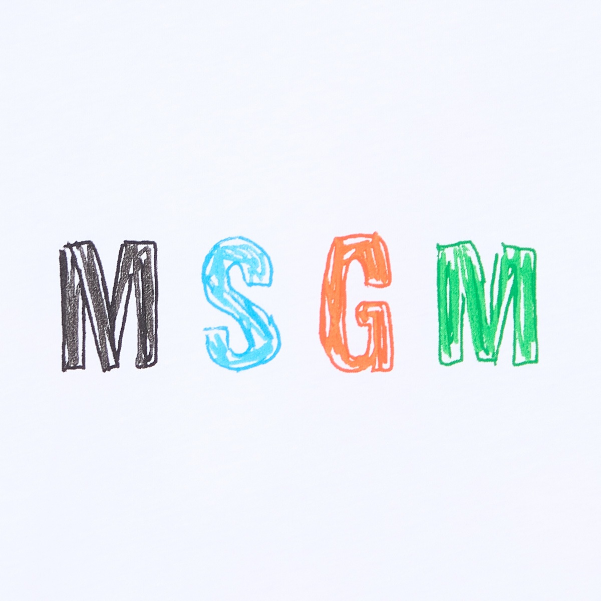 MSGM エムエスジーエム クルーネックTシャツ/KIDS キッズ ボーイズ/ロゴT バックロゴ レディース