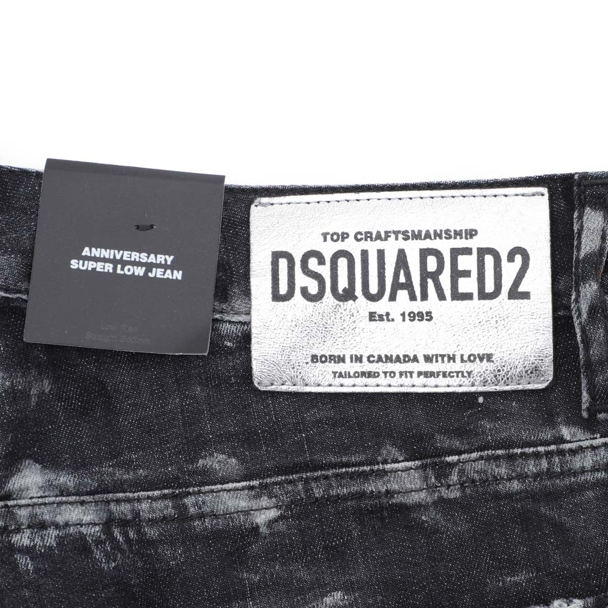 【5万円均一】【アウトレット】DSQUARED2 ディースクエアード ジップフライジーンズ/ANNIVERSARY SUPER LOW JEANS メンズ