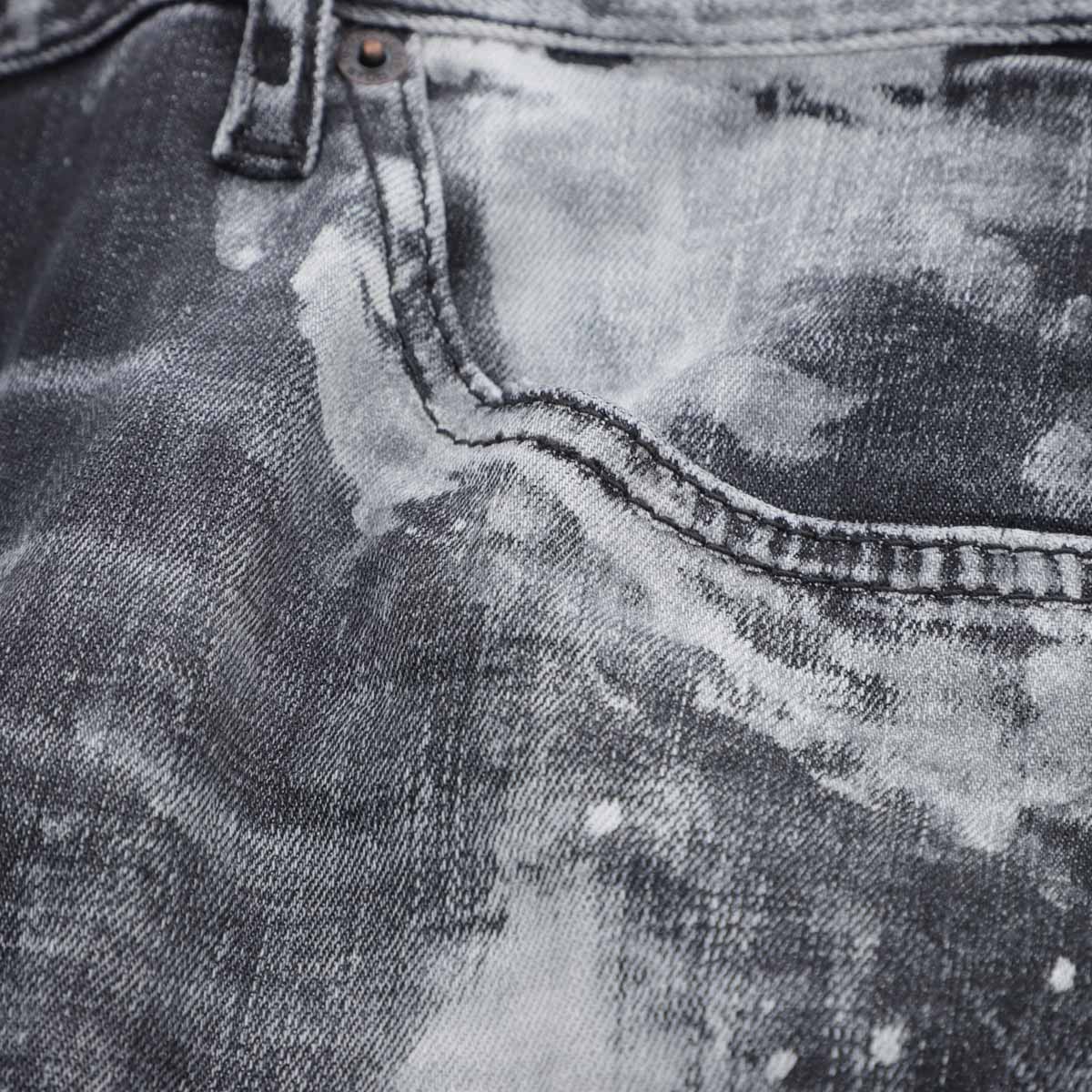 【5万円均一】【アウトレット】DSQUARED2 ディースクエアード ジップフライジーンズ/ANNIVERSARY SUPER LOW JEANS メンズ