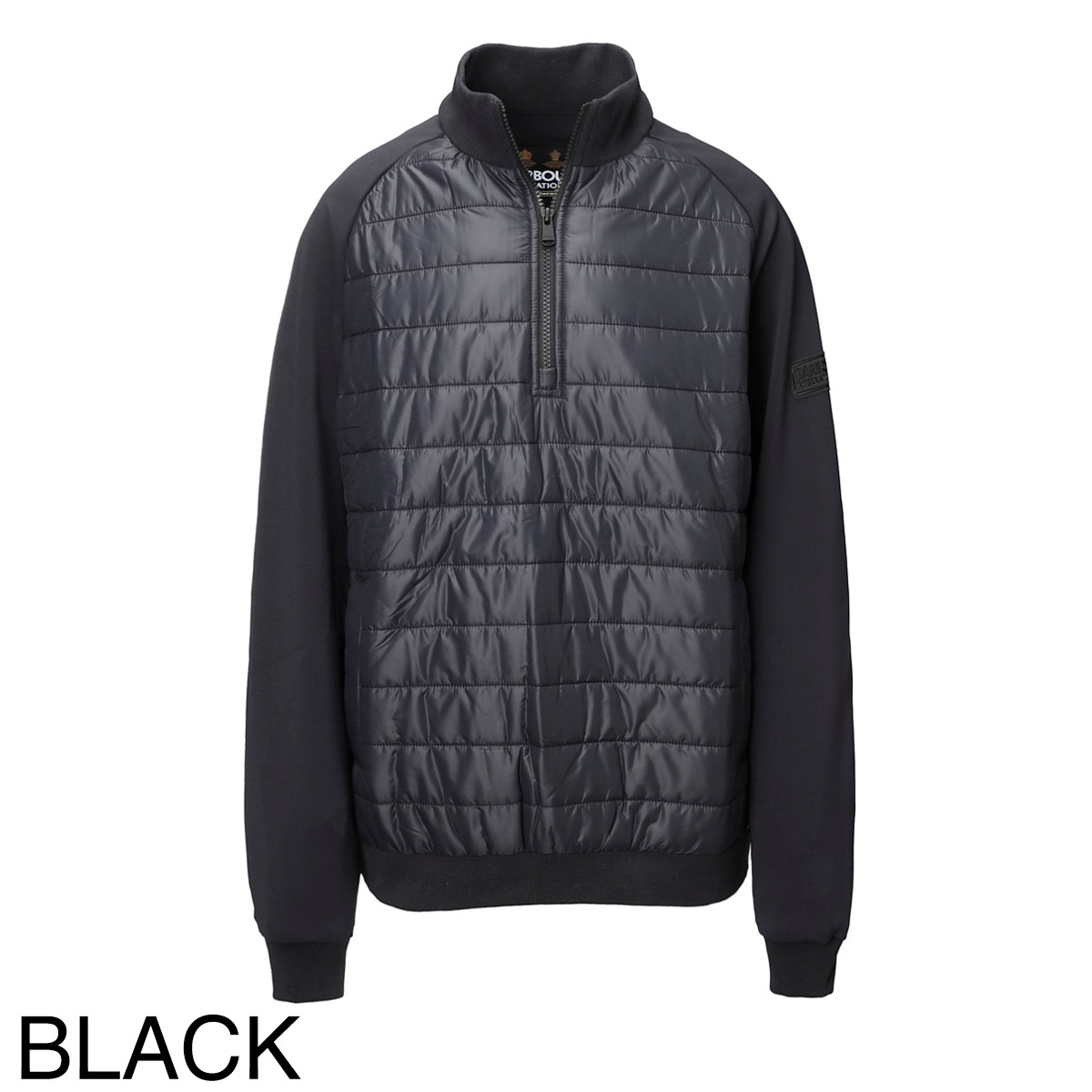 Barbour 中綿切り替え カットソー mqs0017 アウトレット】Barbour バブアー 中綿切り替え カットソー