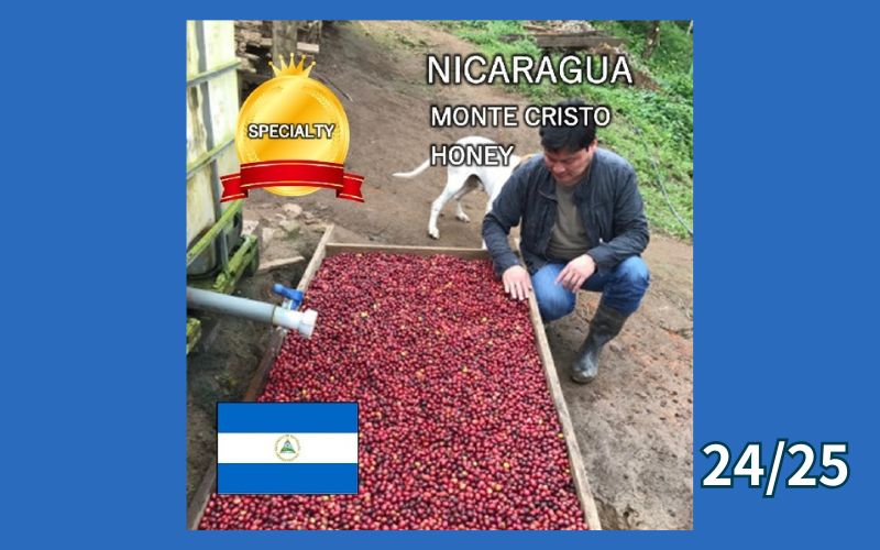 ニカラグア・モンテクリスト農園Honey 24/25