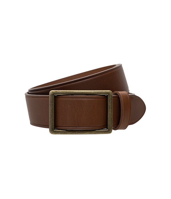 BEXLEY BROWN ホールレスベルト