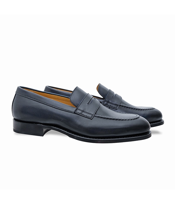 LLOYD NAVY ローファー グッドイヤーウェルト