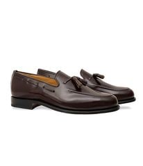 BAKER BURGUNDY タッセルローファー グッドイヤーウェルト