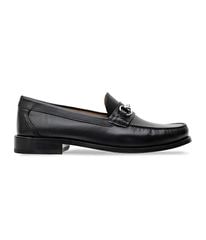 GLASGOW BLACK ビットローファー モカシン