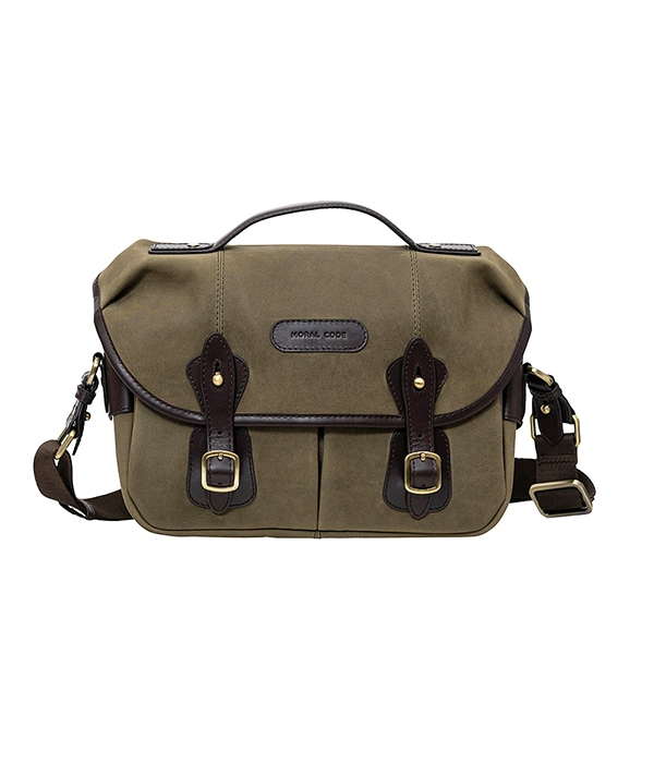 ISLINGTON MILITARY GREEN ヌバック ショルダーバッグ